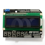 Yellow Backlight 1602 LCD Board Keypad Shield For Arduino LCD Duemilanove Robot