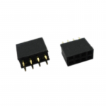 2.54mm 2x4Pin Double Row Female Straight Header Pitch Socket Pin Strip