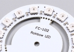 WS2811 5050 RGB LED Lamp Panel Module Round 16-Bit 60mm 5V Rainbow LED Stable